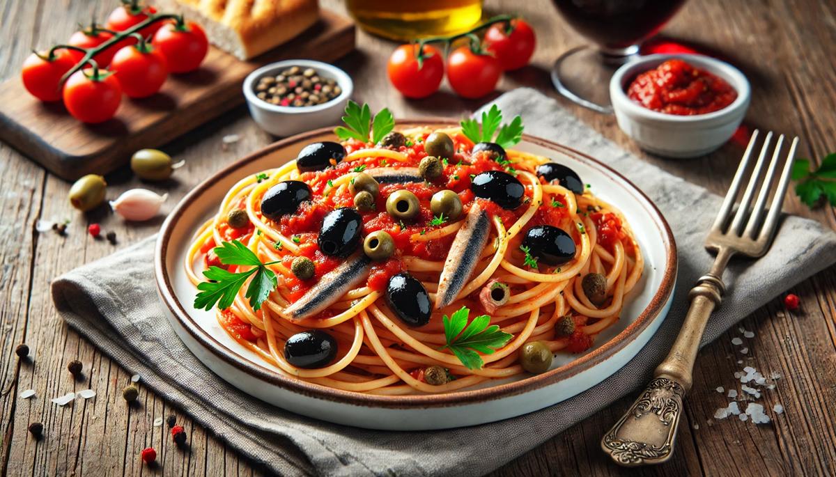 spaghetti alla puttanesca