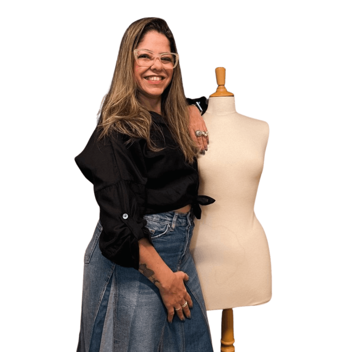 Lili Vieira, estilista especializada em roupa sob medida