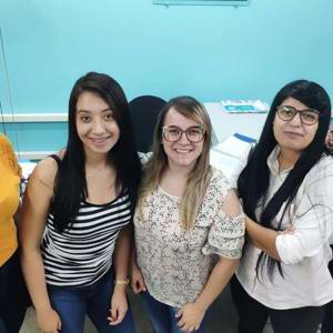 Da esquerda para direta: Gabriela, Paloma, Laiane, Taís e Natália - Foto: Leo Lima
