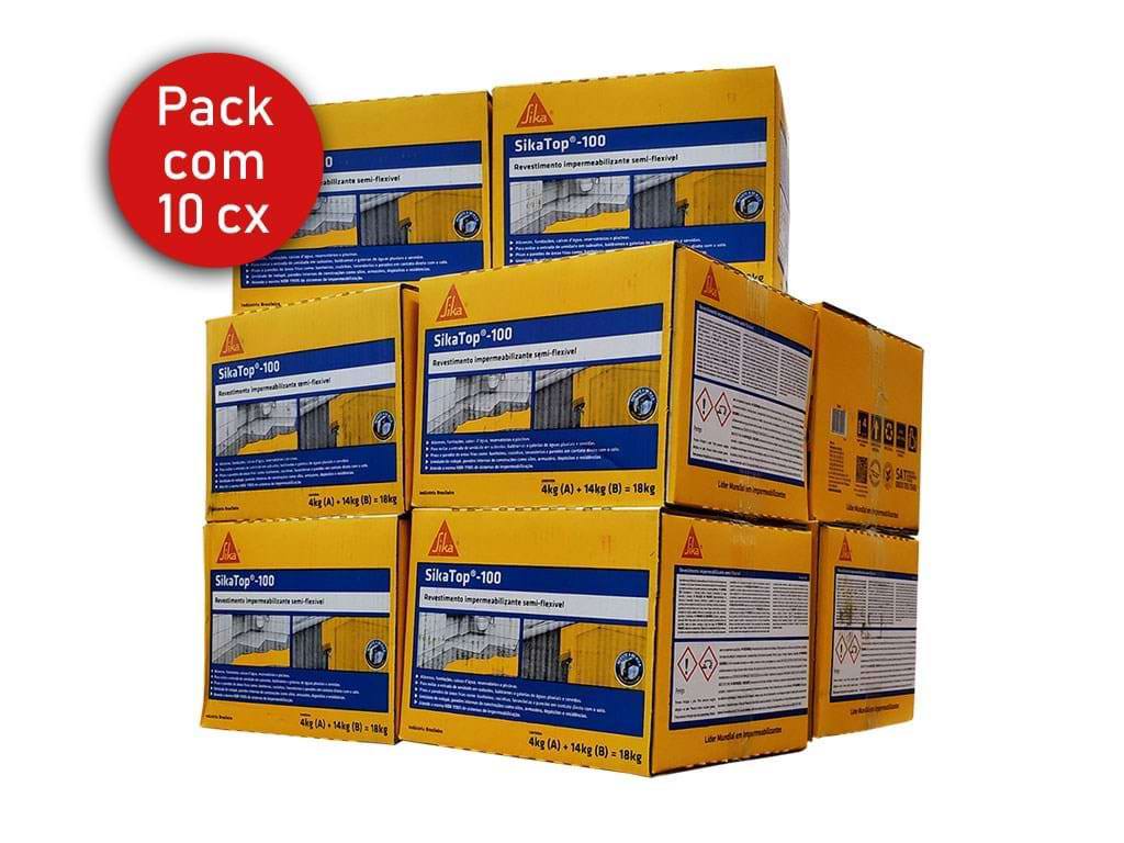  SikaTop 100 Cinza 18Kg