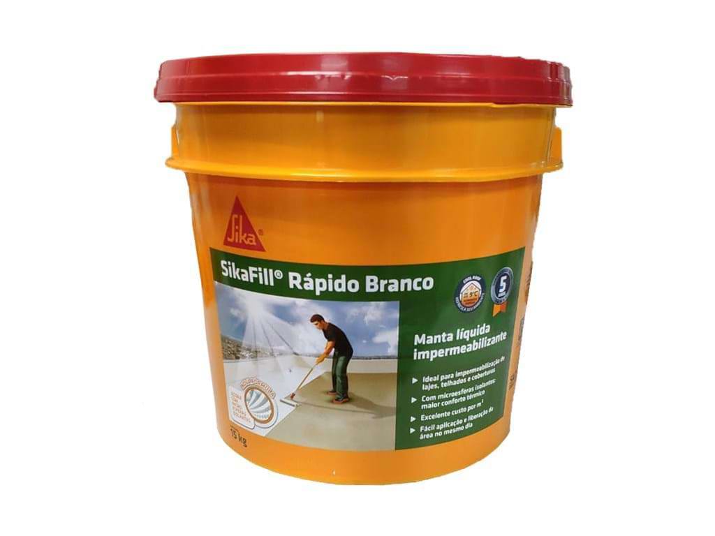 Sikafill Rápido Branco 15Kg