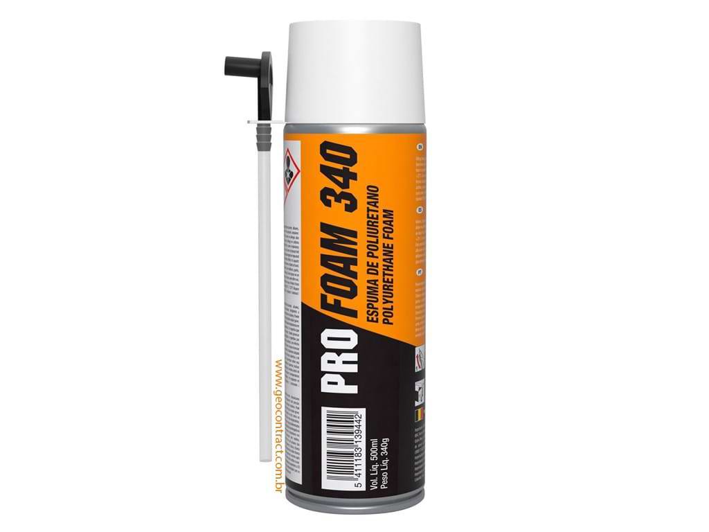 Espuma Expansiva PRO FOAM 340 Soudal 500 ml