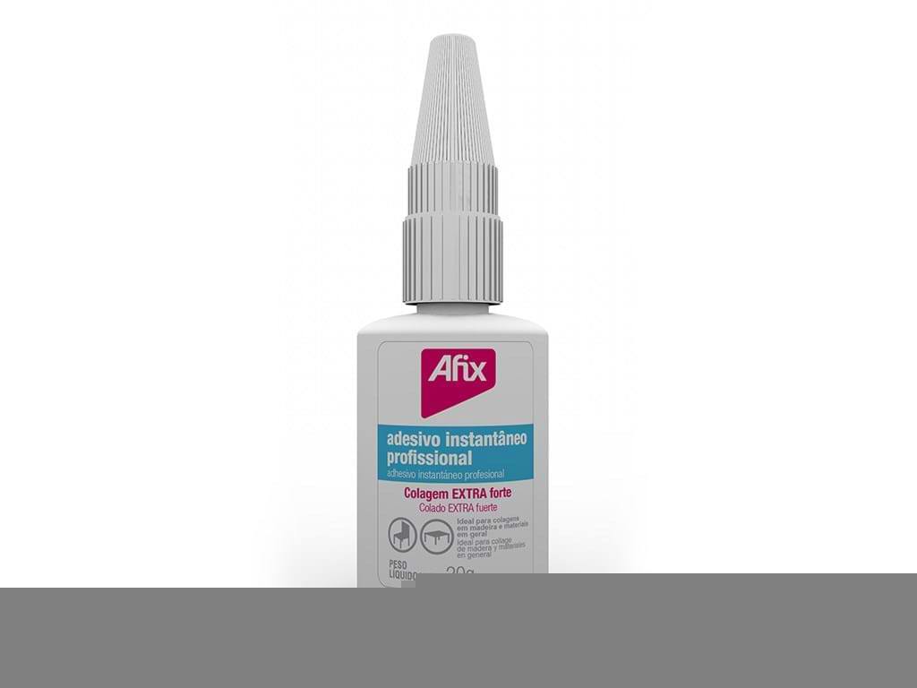 Adesivo Instantâneo multiuso Afix 20Gr