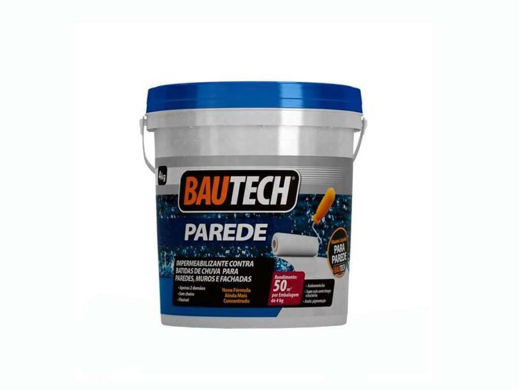 Impermeabilizante Bautech Parede Resina Acrílica 4Kg