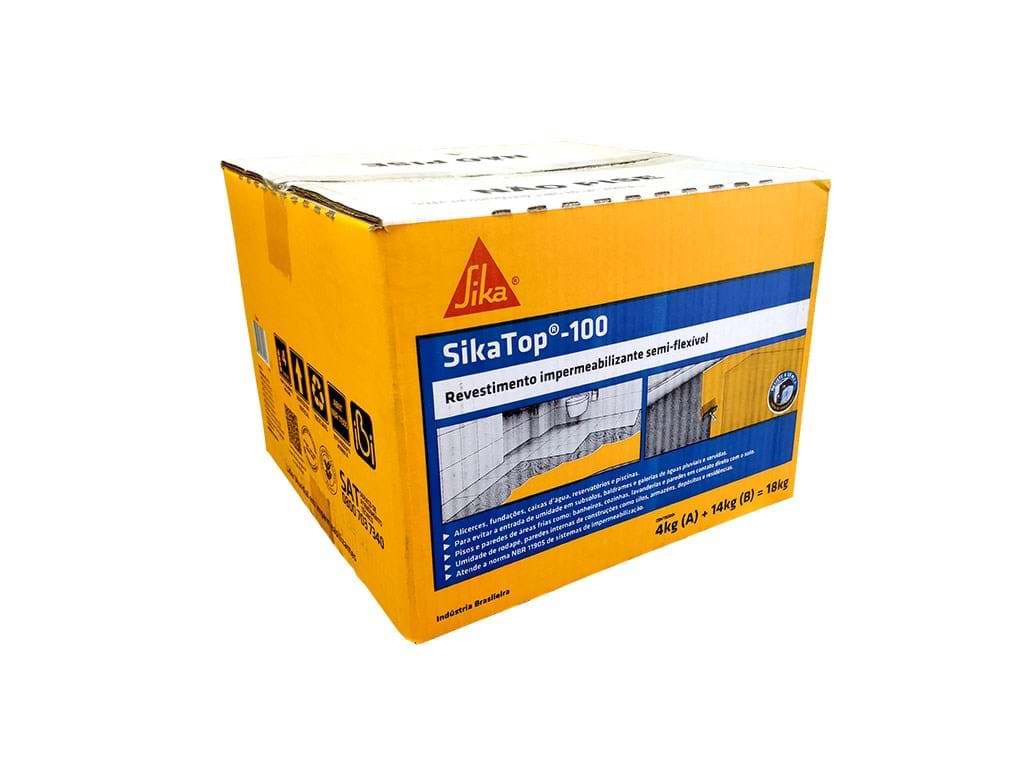 SikaTop 100 Cinza 18Kg