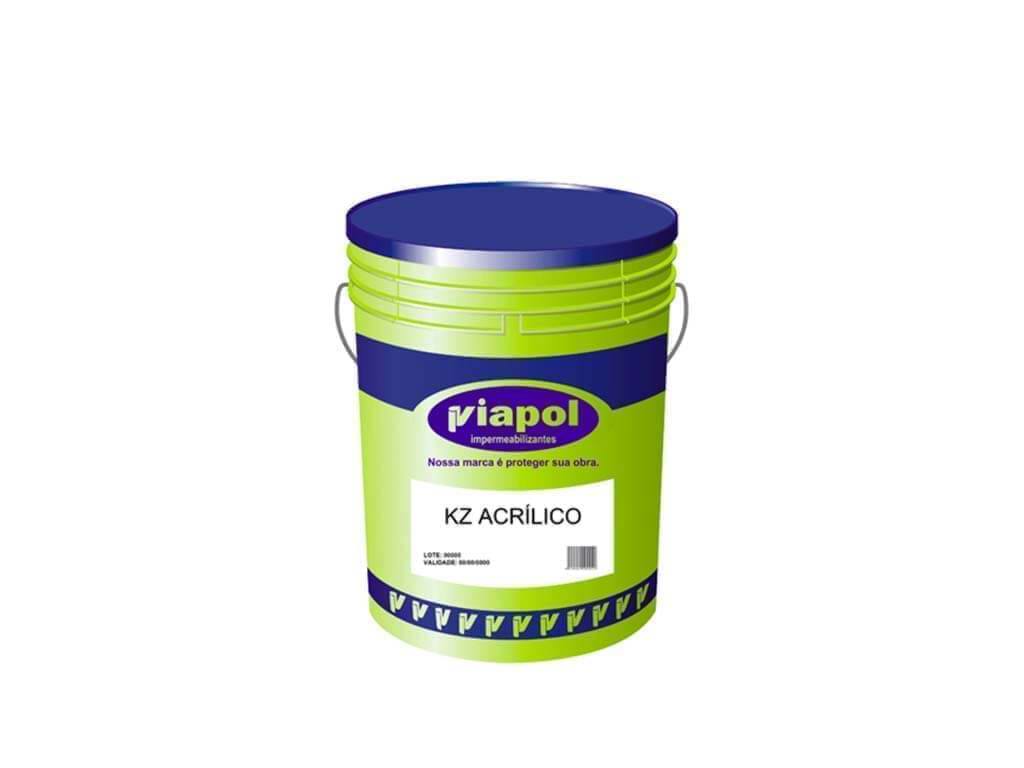 Impermeabilizante KZ Acrílico Viapol 18Kg