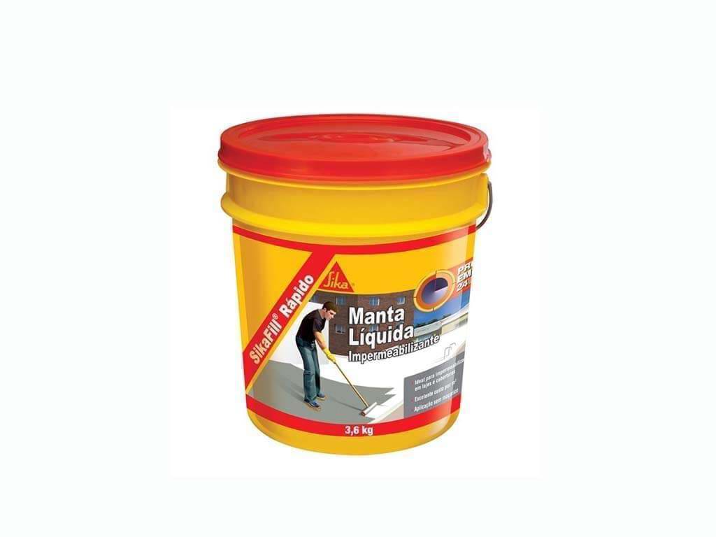 Sikafill Rápido Branco 3,6L 
