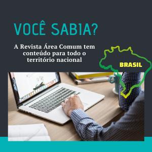 Revista Área Comum alcança nível nacional