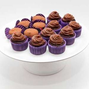 Bolo de gotas com brigadeiro noir