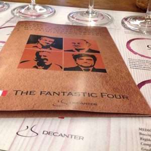 The Fantastic Four: A importadora Decanter apresenta os quatro produtores italianos fantásticos