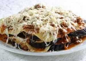 Que tal uma lasanha de berinjela para hoje?