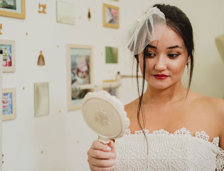 Prova de peça no atelier Lili Vieira