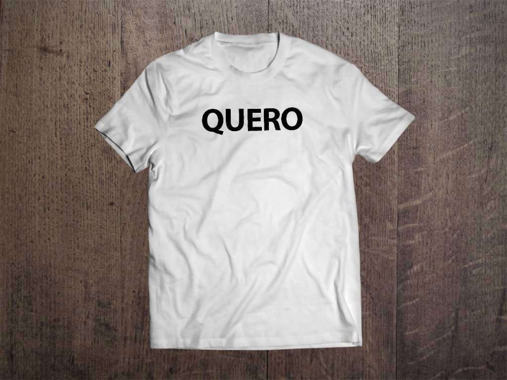 Camiseta Quero