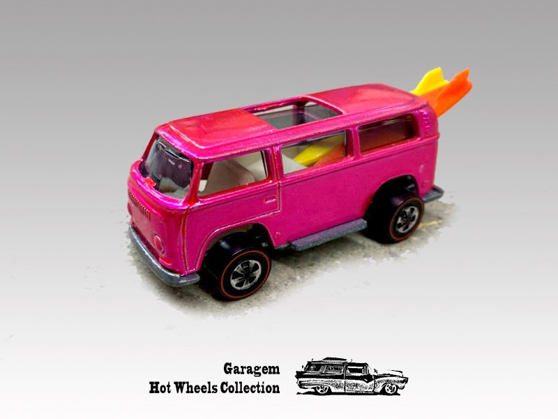 ミニカー Hot Wheels Redline Volkswagen Beach Bomb Volkswagen Beach Bomb Proto SPFL Rose HK 6274 - 1969 - Hot Wheels