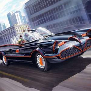 Batmovel 66...o carro do Homem-Morcego 